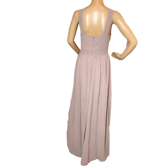 LULUS Air of Romance Taupe Maxi Dress - Picture 10 of 16